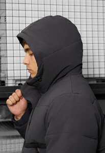 Фото - Мужская куртка на зиму Staff krix dark gray - Men box