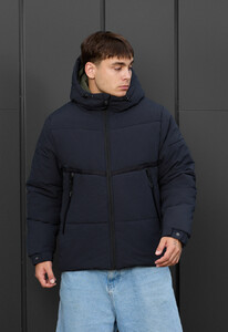 Фото - Мужская куртка на зиму Staff krix navy - Men box