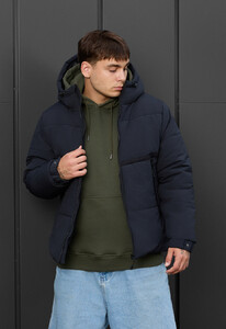 Фото - Мужская куртка на зиму Staff krix navy - Men box