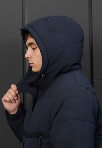 Фото - Мужская куртка на зиму Staff krix navy - Men box