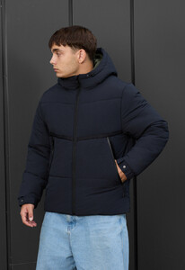 Фото - Мужская куртка на зиму Staff krix navy - Men box