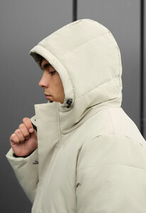 Фото - Тепла куртка для чоловіків Staff styn light olive - Men box