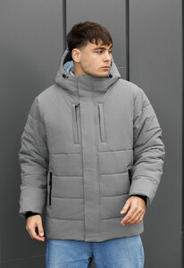 Фото - Теплая куртка для мужчин Staff styn gray - Men box