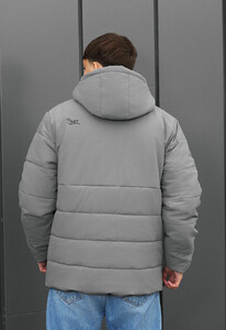 Фото - Теплая куртка для мужчин Staff styn gray - Men box