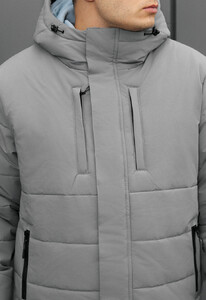 Фото - Теплая куртка для мужчин Staff styn gray - Men box