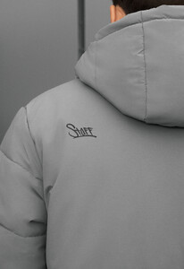 Фото - Теплая куртка для мужчин Staff styn gray - Men box