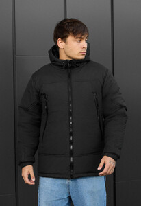 Фото - Універсальна зимова куртка Staff texr black - Men box