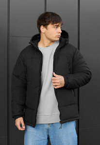 Фото - Універсальна зимова куртка Staff texr black - Men box