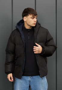 Фото - Двостороння куртка на зиму Staff rovx black & navy - Men box