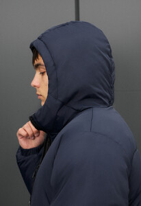 Фото - Двостороння куртка на зиму Staff rovx black & navy - Men box