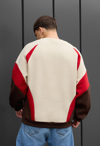 Фото - Теплый свитшот для мужчин Staff mix2 logo oversize fleece - Men box