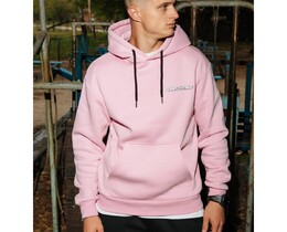 Фото - Розовое патриотическое худи Staff x Buffalo pink - Men box