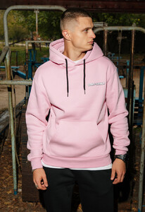 Фото - Розовое патриотическое худи Staff x Buffalo pink - Men box