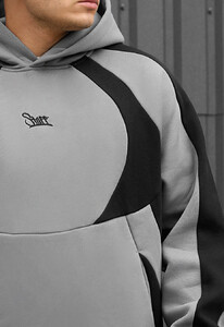 Фото - Теплый мужской костюм Staff mil gray & black - Men box