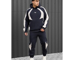 Фото - Теплий спортивний костюм Staff mil navy & light gray - Men box