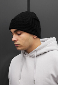 Фото - Универсальная черная шапка Staff black basic2 - Men box