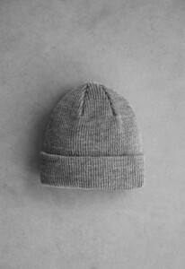 Фото - Шапка біні сірого кольору Staff 3 gray - Men box