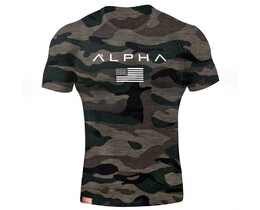 Фото - Камуфляжна футболка Alpha для занять спортом - Men box