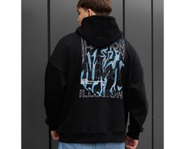 Теплое худи с принтом Staff illusion fleece - Men box Фото - Теплое худи с принтом Staff illusion fleece - Men box
