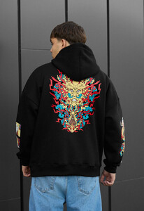 Фото - Худи с мультяшным принтом Staff orient fleece - Men box