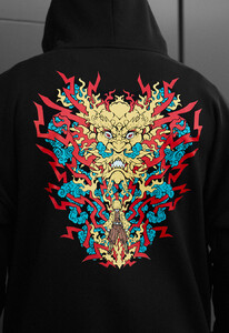 Фото - Худи с мультяшным принтом Staff orient fleece - Men box