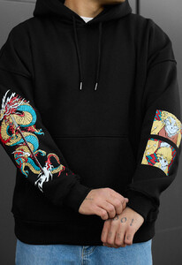 Фото - Худи с мультяшным принтом Staff orient fleece - Men box