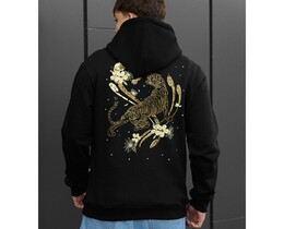 Теплое худи с животным принтом Staff tiger fleece - Men box Фото - Теплое худи с животным принтом Staff tiger fleece - Men box