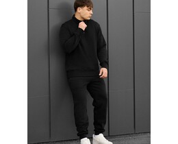 Фото - Зимний спортивный костюм Staff tap black fleece - Men box