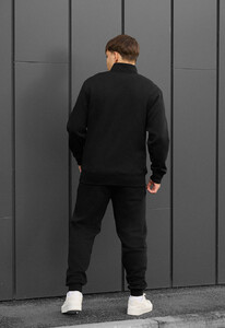 Фото - Зимовий спортивний костюм Staff tap black fleece - Men box