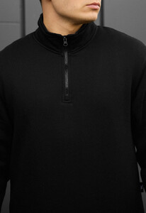 Фото - Зимовий спортивний костюм Staff tap black fleece - Men box