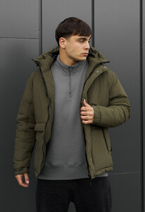 Фото - Чоловіча куртка на зиму Staff froz khaki - Men box