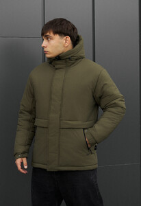 Фото - Чоловіча куртка на зиму Staff froz khaki - Men box