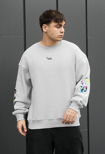 Фото - Теплий молодіжний світшот Staff dollar sign oversize fleece - Men box