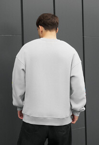 Фото - Теплий молодіжний світшот Staff dollar sign oversize fleece - Men box