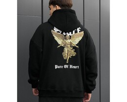 Фото - Брендованное зимнее худи Staff pure of heart fleece - Men box