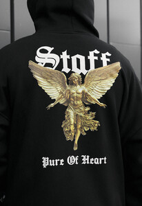 Фото - Брендованное зимнее худи Staff pure of heart fleece - Men box