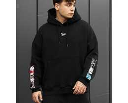 Фото - Теплое худи с котиками Staff cats & logo fleece - Men box