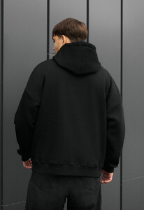 Фото - Теплое худи с котиками Staff cats & logo fleece - Men box