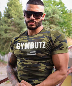 Фото - Футболка для тренажерки BUTZ камуфляжного забарвлення - Men box