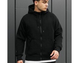 Фото - Черное повседневное худи Staff back zip fleece - Men box