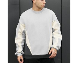 Фото - Зимовий оверсайз світшот Staff mix2 oversize fleece - Men box