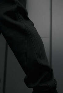 Фото - Зимний спортивный костюм Staff bel black oversize fleece - Men box