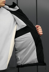 Фото - Тепла куртка для чоловіків Staff pi black - Men box