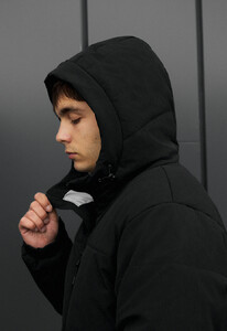 Фото - Тепла куртка для чоловіків Staff pi black - Men box