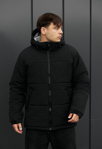 Фото - Тепла куртка для чоловіків Staff pi black - Men box