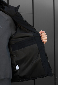 Фото - Молодіжна зимова куртка Staff valt navy & black - Men box