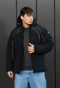 Фото - Молодіжна зимова куртка Staff valt navy & black - Men box