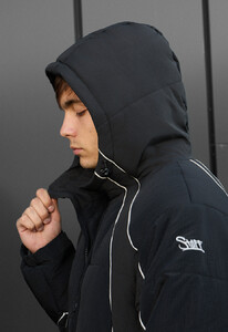 Фото - Молодіжна зимова куртка Staff valt navy & black - Men box