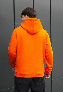 Фото - Яркое утепленное худи Staff orange logo fleece - Men box