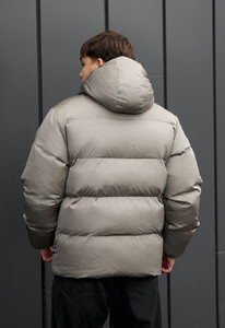 Фото - Чоловіча двостороння куртка Staff rovx black & gray - Men box